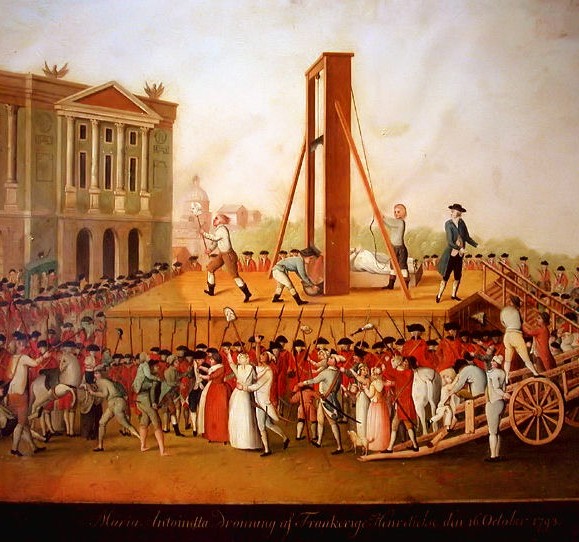 Marie Antoinette's execution