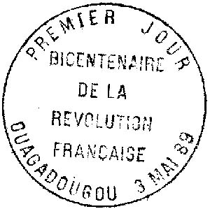 Ouagadougo. French Revolution