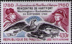 Rochambeau, Washington and Eagle