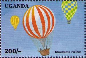 Blanchard and Jeffries' balloon