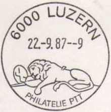 Luzern. The Lion Monument