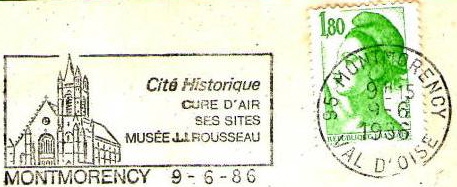 Montmorency. Museum of Rousseau