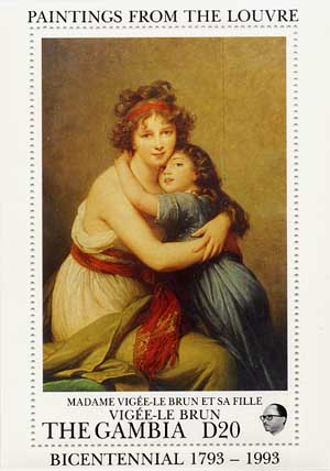 Madam Vigee-Lebrun with daughter