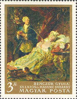 Louis XV and la Du Barry