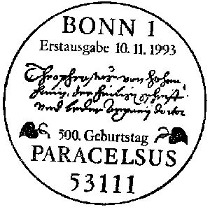 Bonn. Paracelsus