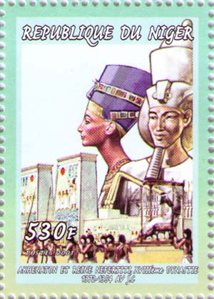 Akhenaton and Nifertiti