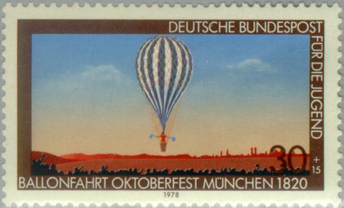 Balloon on Octoberfest, 1820