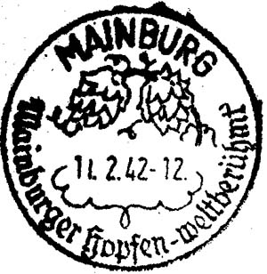 Mainburg. Hop from Mainburg
