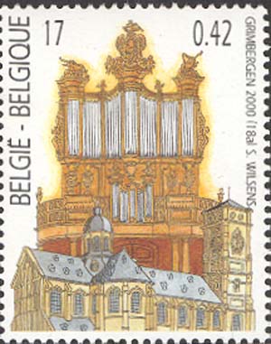 Organ, Norbertine church, Grimbergen