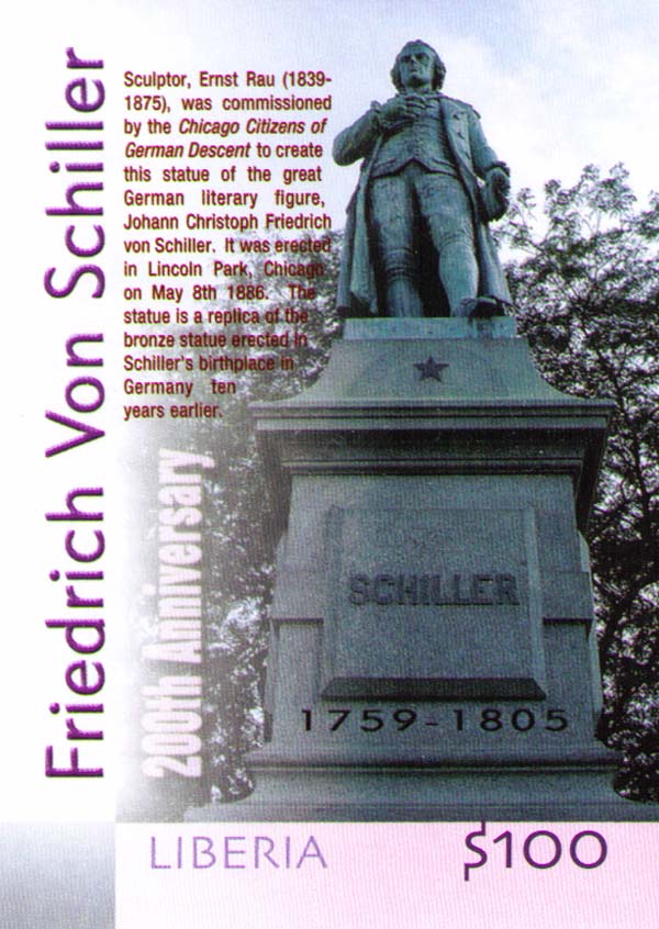 Schiller's statue, Chicago