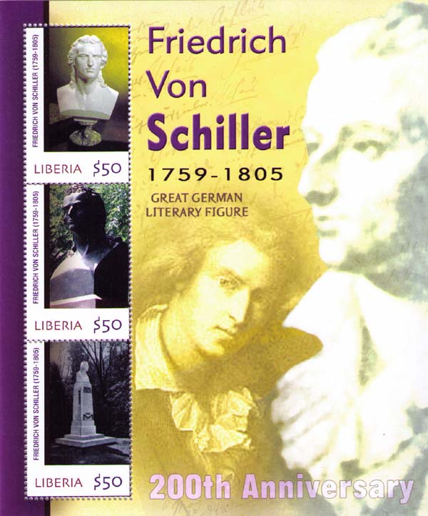 Busts of Schiller