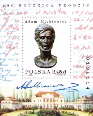 Bust of Mickiewicz