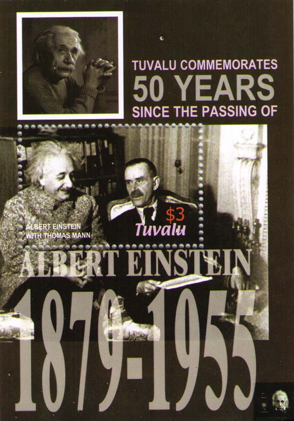 Albert Einstein and Thomas Mann