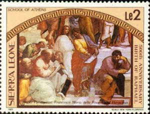 Pythagoras, Parmenides, Heraclitus and Hypatia