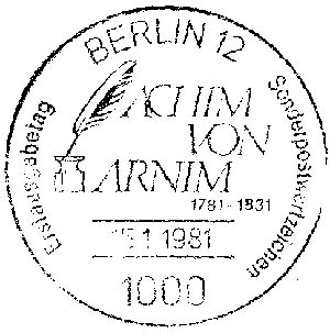 Berlin. Achim von Arnim