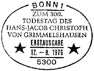Bonn. Hans Jacob von Grimmelshausen