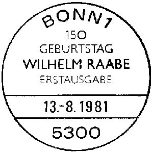Bonn. Wilhelm Raabe
