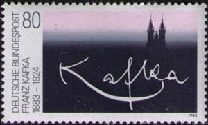 Kafka's Signature and Teyn Church, Prague