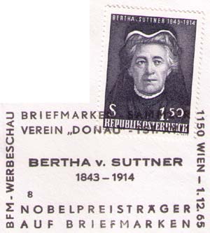 Vienna. Bertha von Suttner