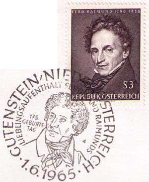 Guttenstein. Ferdinand Raimund