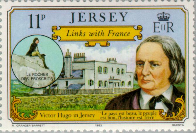 Hugo, his house on Jersey
