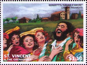 Pavarotti in «Elisir d'Amore»