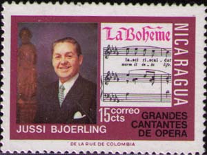 Jussi Bjoring in «La Boheme»
