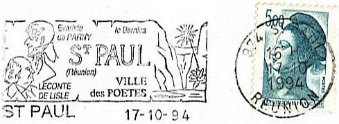 St. Paul. &#201;variste Parny and Leconte de Lisle