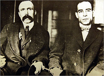 Sacco Ferdinando Nicola (1891—1927) and Vanzetti Bartolomeo (1888—1927)
