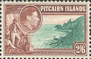 Christian, crew and Pitcairn