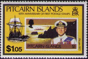 Mutiny on «Bounty» and Stamp M172