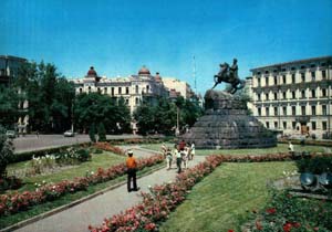 Khmelnitsky monument in Kiev