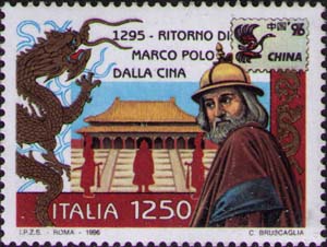 Marco Polo and Palace in Forbidden City