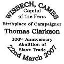 Wisbech capital of the Fens, birthplace of Thomas Clarkson