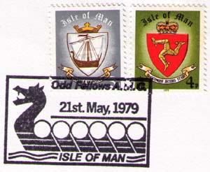 Isle of Man. Viking Longship