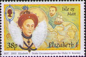 Elizabeth I and Francis Drake