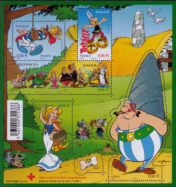 Asterix, Obelix and villagers