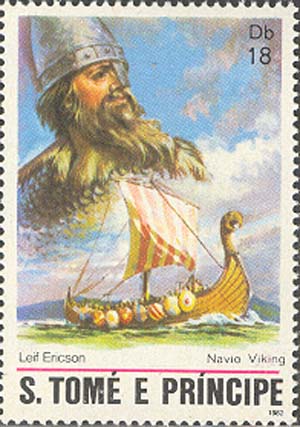 Leif  Ericson, Viking longship