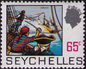 Corsairs attacking merchantman