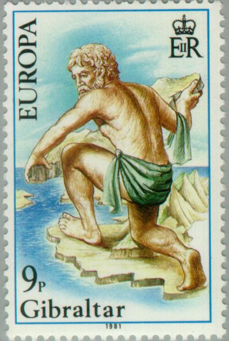 Hercules creating the Mideterrnian