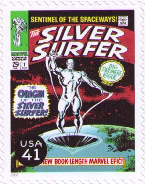 The Silver Surfer cover