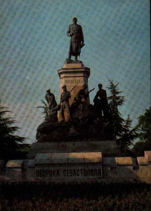 Totleben monument in Sevostopol