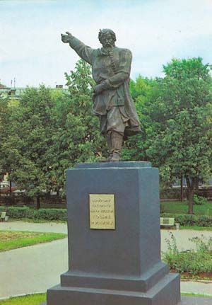 Minin monument in Gorky